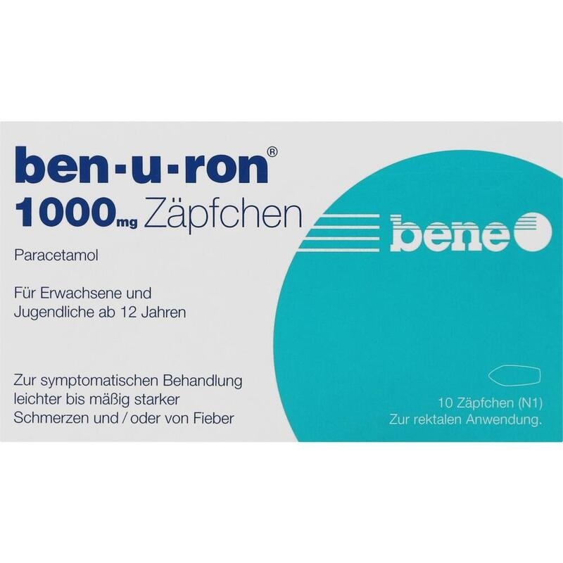 BEN-U-RON 1.000 mg Suppositorien
