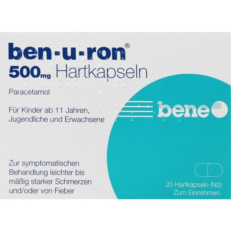 BEN-U-RON 500 mg Kapseln