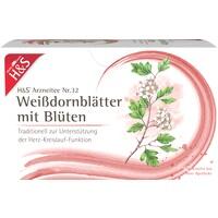 H&S Weißdornblätter mit Blüten Filterbeutel