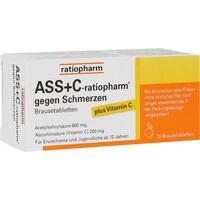 ASS + C-ratiopharm gegen Schmerzen Brausetabletten