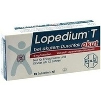 LOPEDIUM T akut bei akutem Durchfall Tabletten