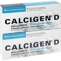 CALCIGEN D 600 mg/400 I.E. Kautabletten