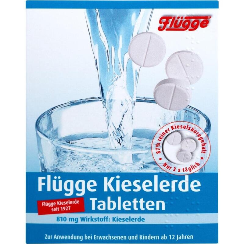 FLÜGGE Kieselerde Tabletten