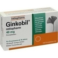 GINKOBIL-ratiopharm 40 mg Filmtabletten