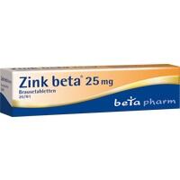 ZINK BETA 25 Brausetabletten
