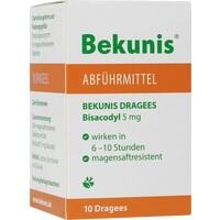 BEKUNIS Dragees Bisacodyl 5 mg magensaftres.Tabl.
