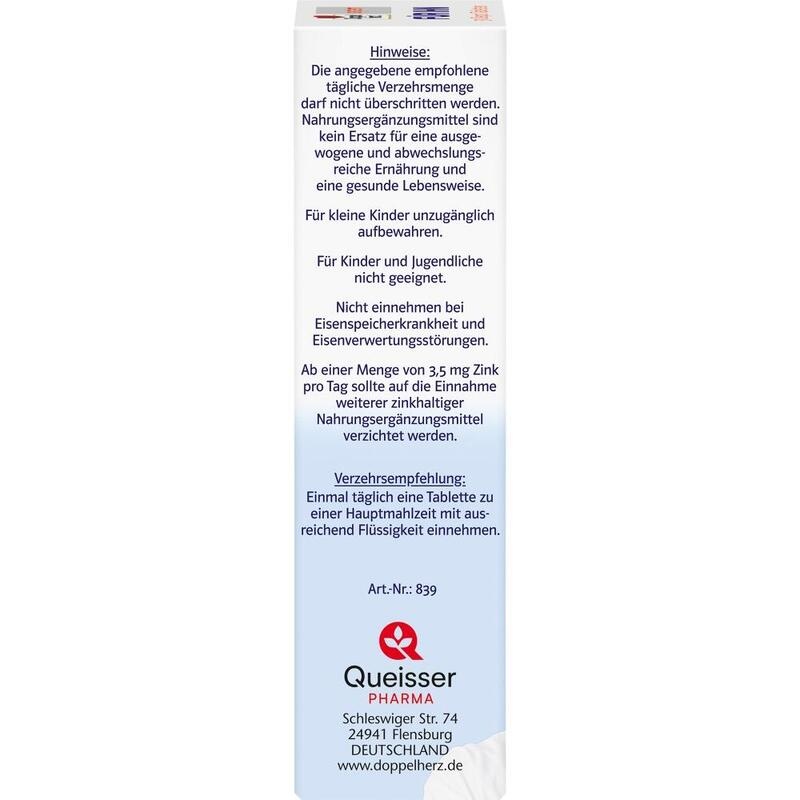 DOPPELHERZ für IHN system Tabletten