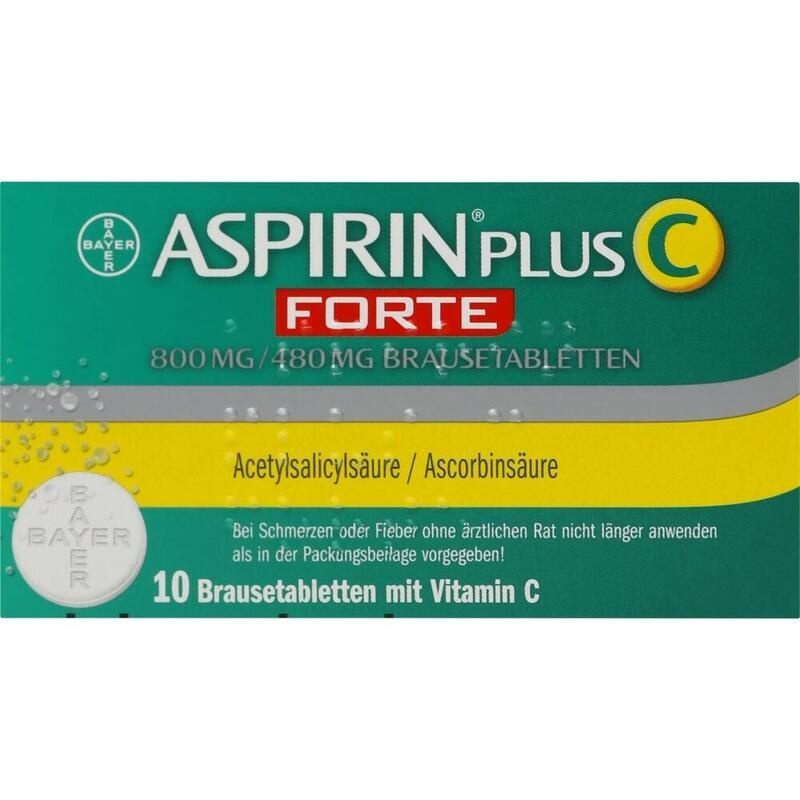 ASPIRIN plus C forte 800 mg/480 mg Brausetabletten