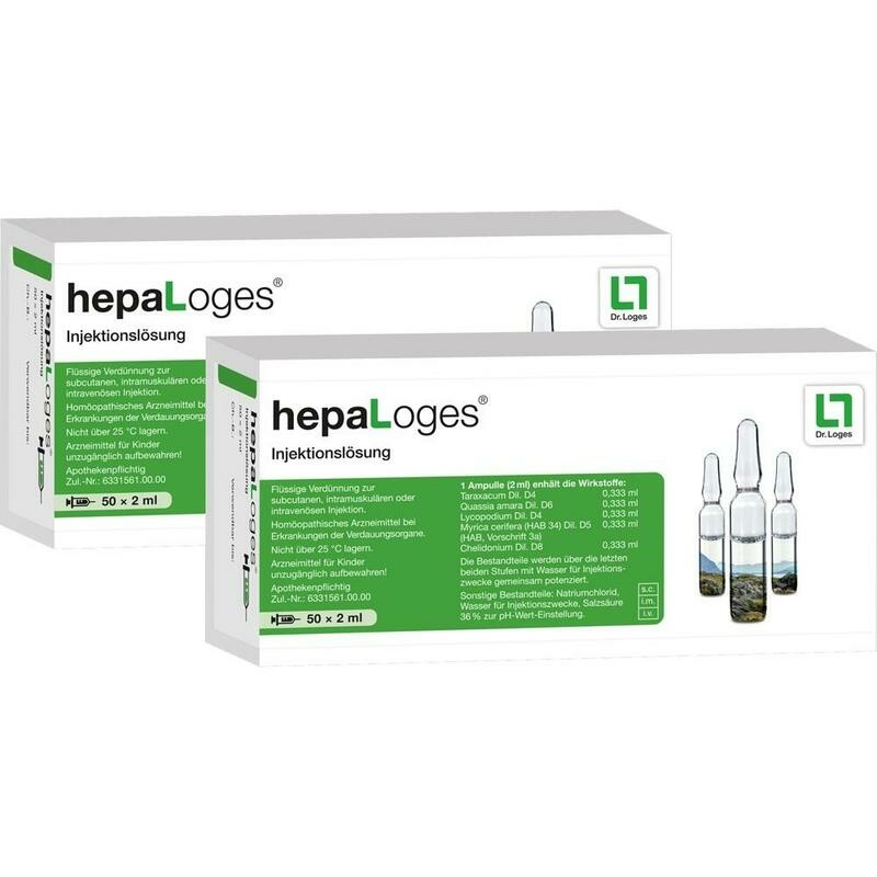 HEPALOGES Injektionslösung Ampullen