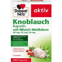 DOPPELHERZ Knobl.Kap.m.Mistel+Weißdorn 60/24/54 mg