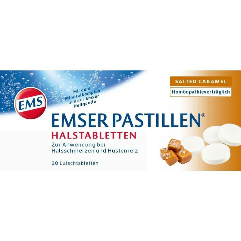 EMSER Pastillen Halstabletten salted Caramel