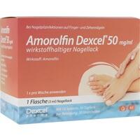 AMOROLFIN Dexcel 50 mg/ml wirkstoffhalt.Nagellack