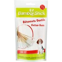 BAMBOOSTICK S/M Watte-Ohrreiniger f.Hunde/Katzen